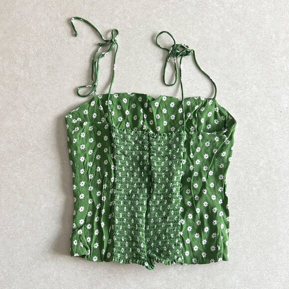 Reformation Meyer Top in Hannah ASO Sarah Cameron - Picture 9 of 14